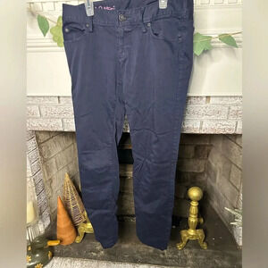 Lilly Pulitzer Worth skinny pants true navy with sateen look